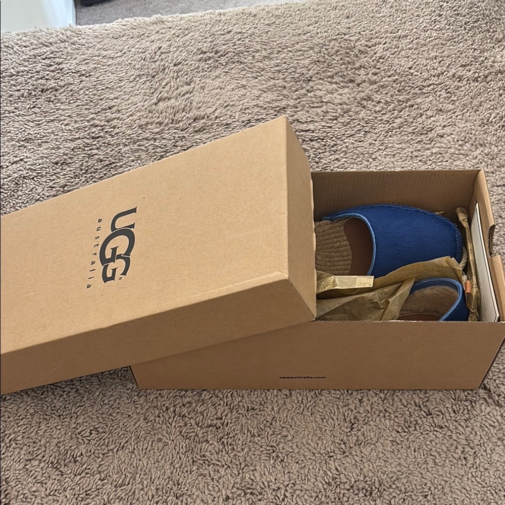 UGG Blue Espadrilles